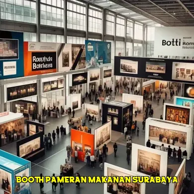 booth pameran makanan surabaya